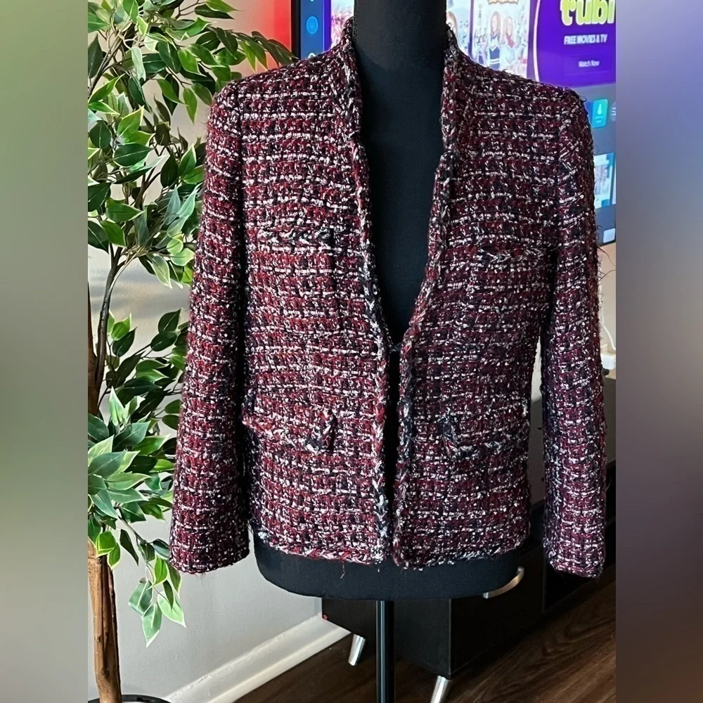 J. Crew wool blend Tweed jacket